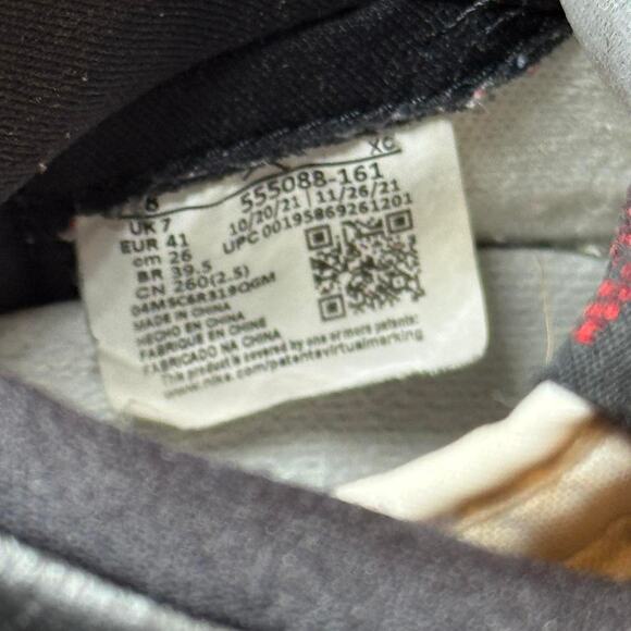 US 8 Air Jordan 1 Retro High OG “Heritage” – White/Red 2022 - Picture 8 of 8